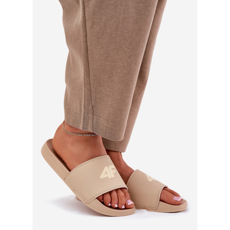 Naisten 4FRMM00FSLIF010-83S BEIGE FLIP-FLOPS 1