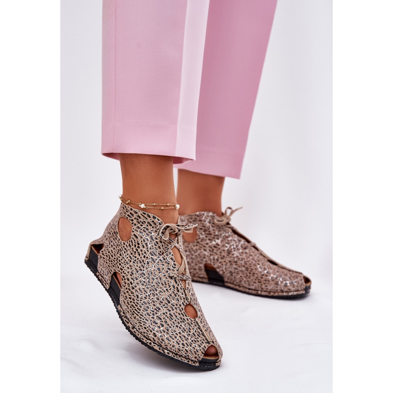 Kuvioidut nahkakengät Maciejka 03426-49 Leopard Print beige 2
