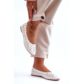 Evento Harjakattoinen kiiltävä Ballerina naisten valkoinen Visionary 2