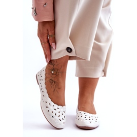 Evento Harjakattoinen kiiltävä Ballerina naisten valkoinen Visionary 4