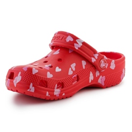 Crocs Classic Vday Clog 209754-6ZR Flip-Flops punainen 2