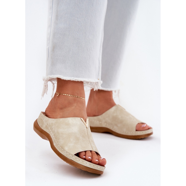 EVento Mukavat naisten kultaiset kiilat kultainen 2