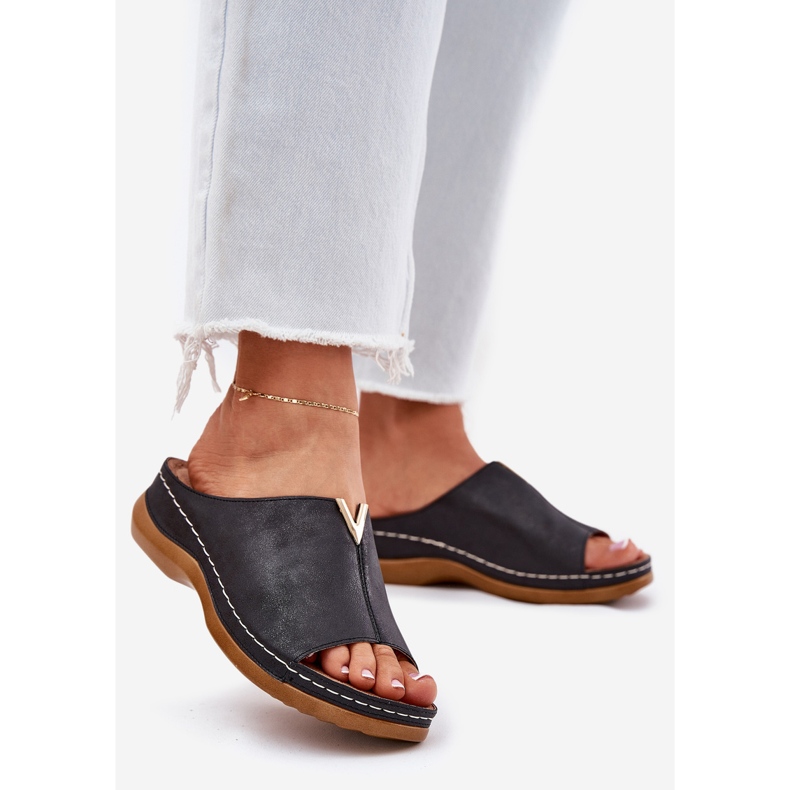 EVento Mukavat naisten kiilat mustat kiilat 1