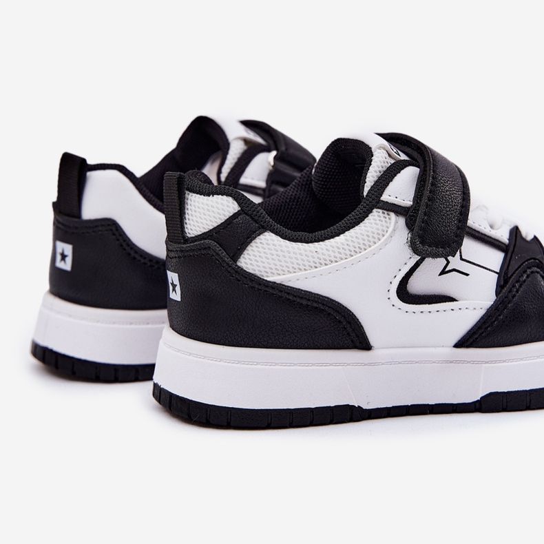 Big Star Kevyet lasten lenkkarit iso tähti RR374052 valkoinen ja musta 2