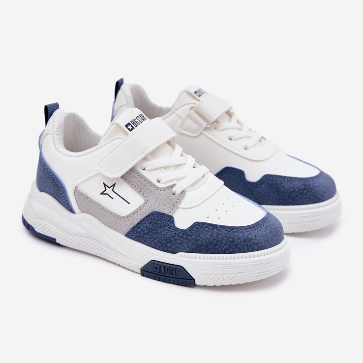 Big Star Kevyet vauvan lenkkarit iso tähti RR374053 Valkoinen ja sininen 1