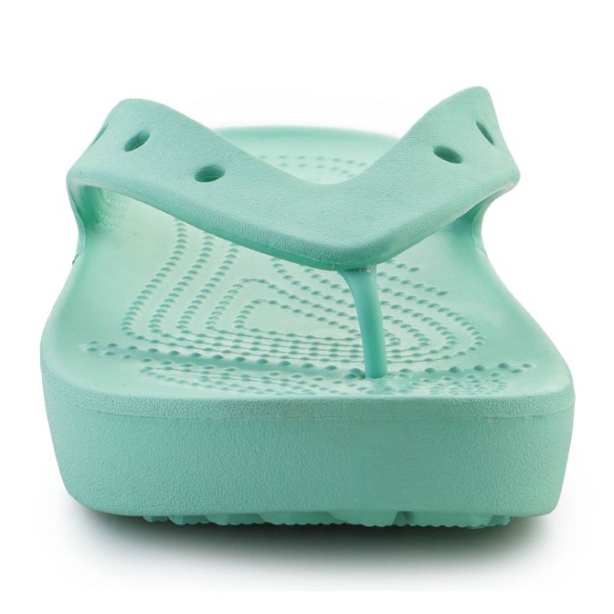 Flip-flops Crocs Classic Platfrom Flip happi 207714-3ug vihreä 1