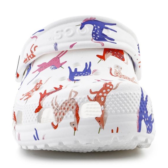 Crocs Classic Character Print Clog 209695-9CD Flip-Flops valkoinen 1