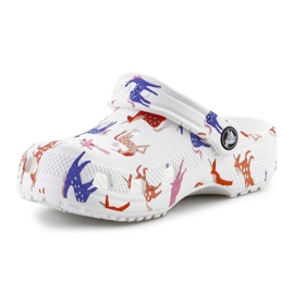 Crocs Classic Character Print Clog 209695-9CD Flip-Flops valkoinen 2