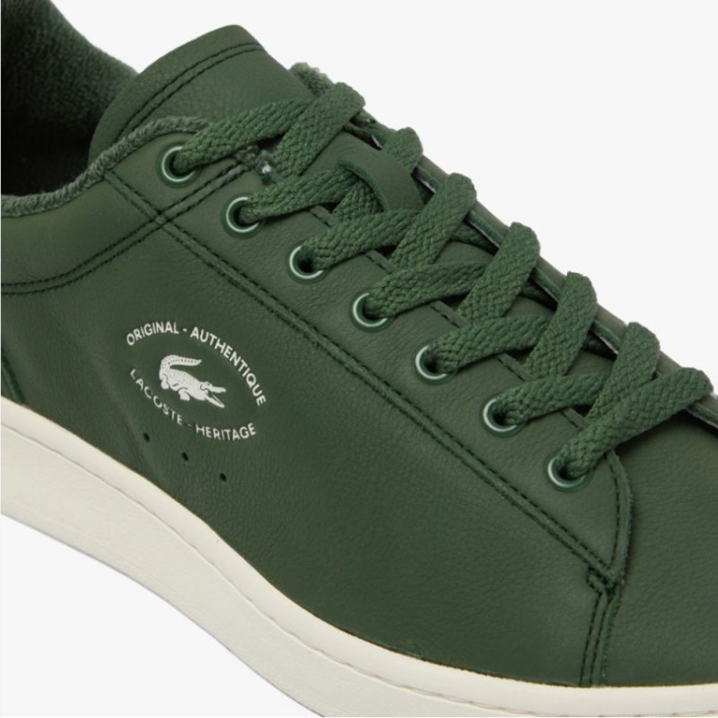 Miesten lenkkarit Lacoste Carnaby -sarjan lenkkarit lenkkarit Vihreät lenkkarit (748SMA00121X3) 1