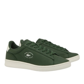 Miesten lenkkarit Lacoste Carnaby -sarjan lenkkarit lenkkarit Vihreät lenkkarit (748SMA00121X3) 2