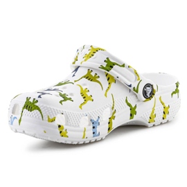 Lasten tukkeut Crocs Classic Character Print Clog 209695-9DH White valkoinen 4