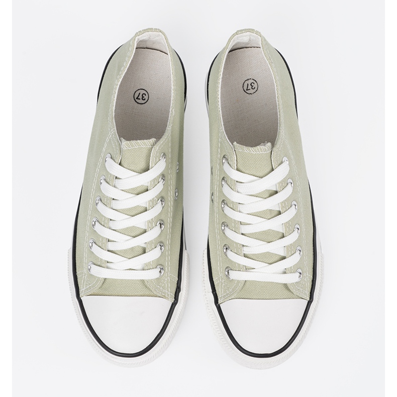 Shelvt Naisten aineelliset lenkkarit vihreä 1