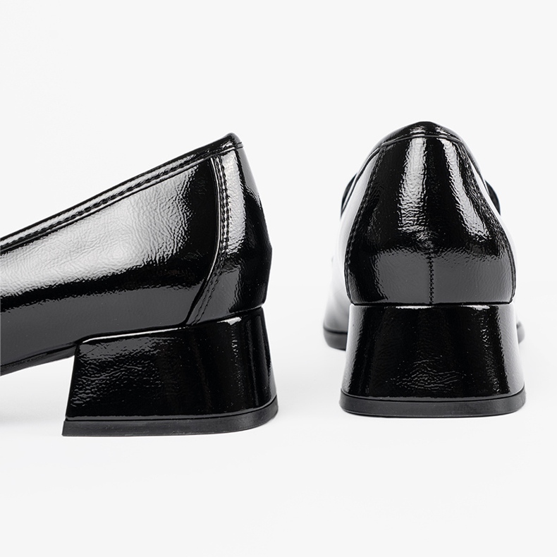 Sergio Leone Mustat herrojen herrojen mokkasiinit 2