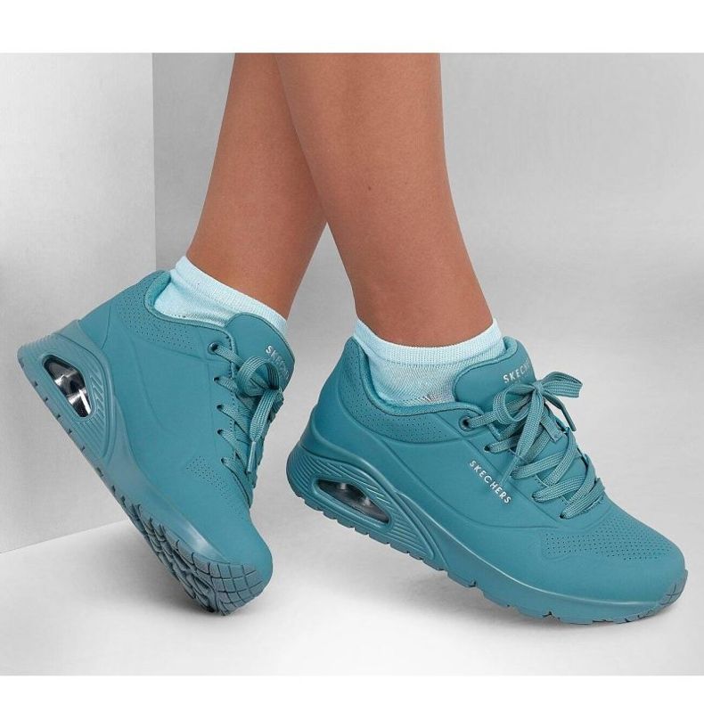 Skechers UNO seisoo ilmassa 73690-Teal-kengät vihreä 1