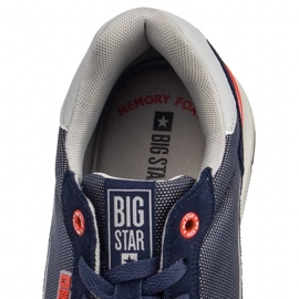 Miesten urheilukengät Memory Foam Big Star LL174122 Navy Blue 1