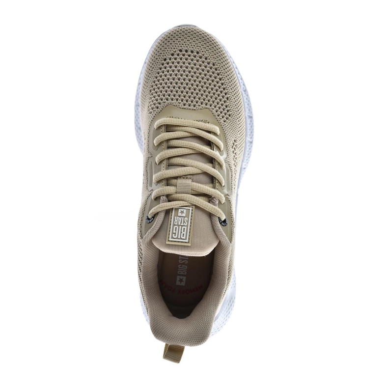 Sneakers Naisten kengät Big Star LL274294 beige 2