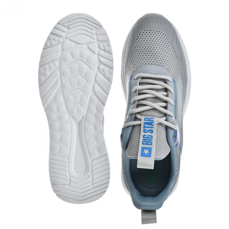 Miesten kengät urheilukengät Big Star NN174372 harmaa 1