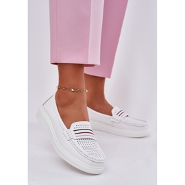 EVento Naisten nahkaiset leivänvalkoiset valkoiset valkoinen 2