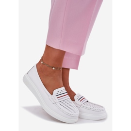 EVento Naisten nahkaiset leivänvalkoiset valkoiset valkoinen 1