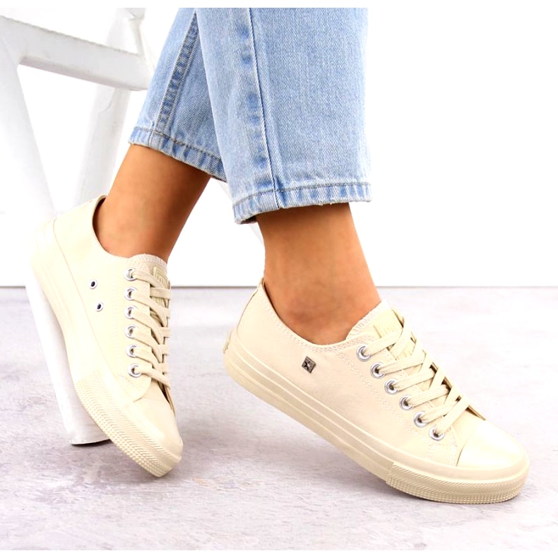 Klassiset naisten tennarit Big Star NN274286 beige 2