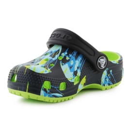 Crocs Classic Meta Scape Clog T 208456-3UF Flip Flops musta 2
