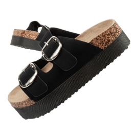 Lee Cooper LCW-25-35-3493L Flip Flops musta 1