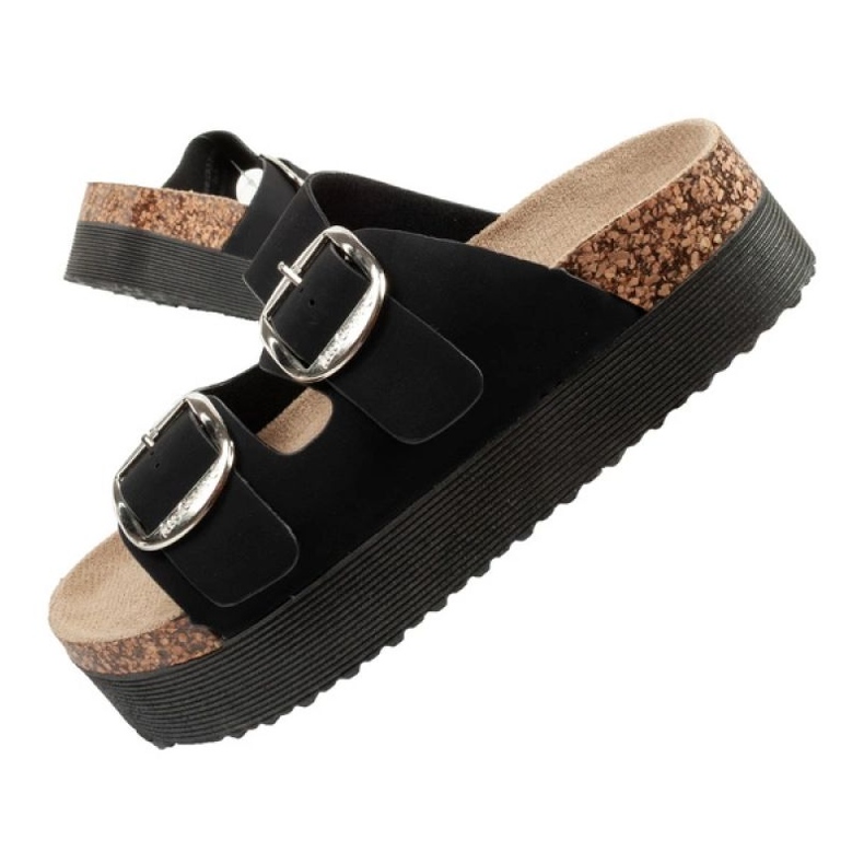 Lee Cooper LCW-25-35-3493L Flip Flops musta 1