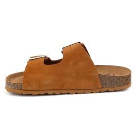 Vriston Naisten kengät säädettävät tossut Izzi Alex Brandy Bronze 1