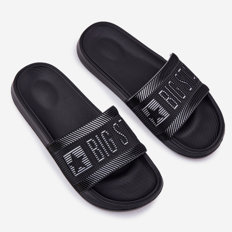 Big Star Miesten iso tähti RR174A053 Mustat tossut 2