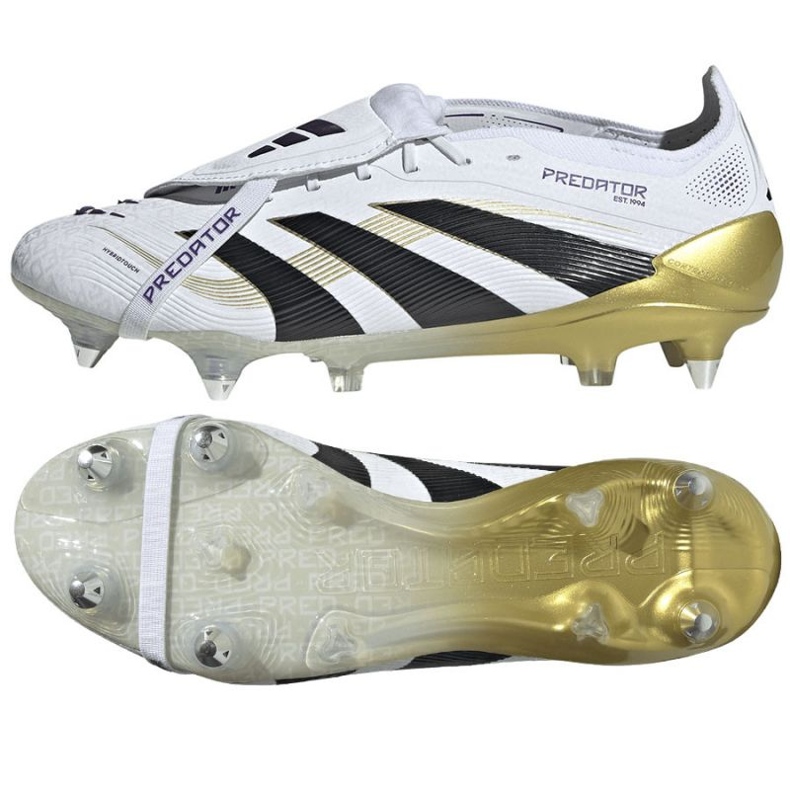 Adidas Predator Elite Ft SG JR4529 Jalkapallokengät valkoinen 1