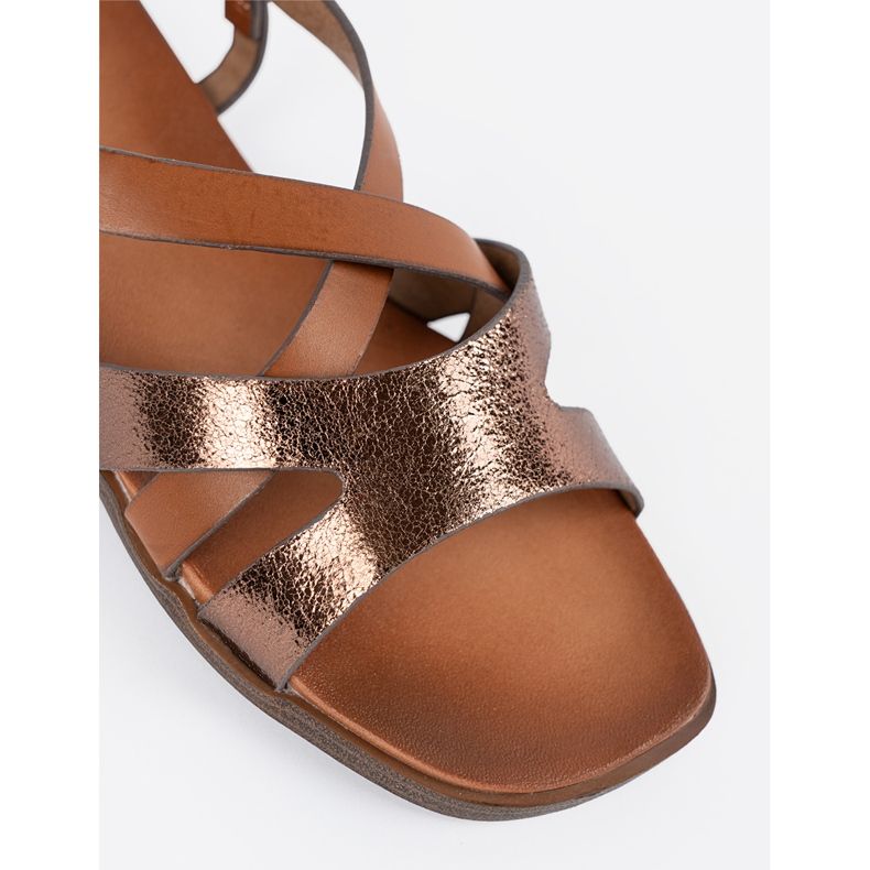 Litteät ruskeat sandaalit sergio leone 1