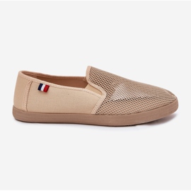 EVento Miesten avoimet lenkkarit mesh -lenkkarit beige -lenkkarit 5