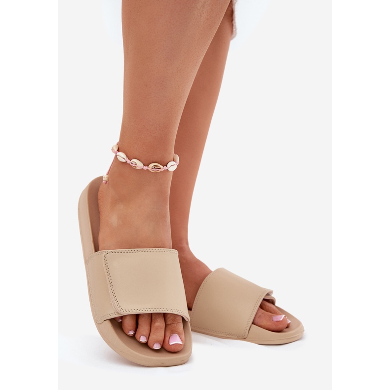 Naisten 4FMM00FFFLIFLIF031A-83S BEIGE FLIP-FLOPS 1