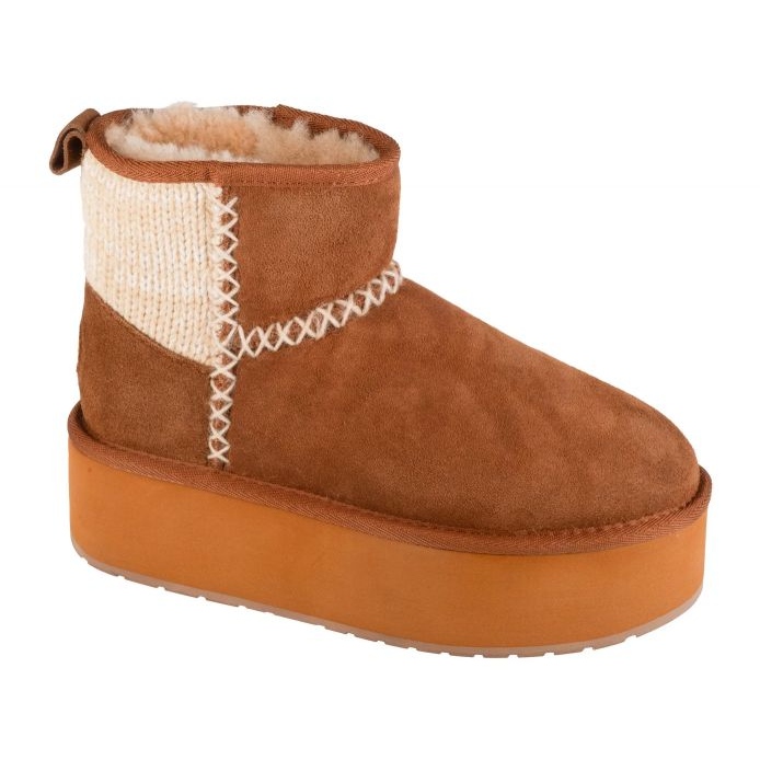 EMU Australia Stinger Knit Flatform W13143-ches ruskea 1