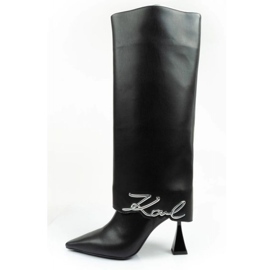 Kengät, saappaat Karl Lagerfeld debyytti II KL32084F0X musta 2