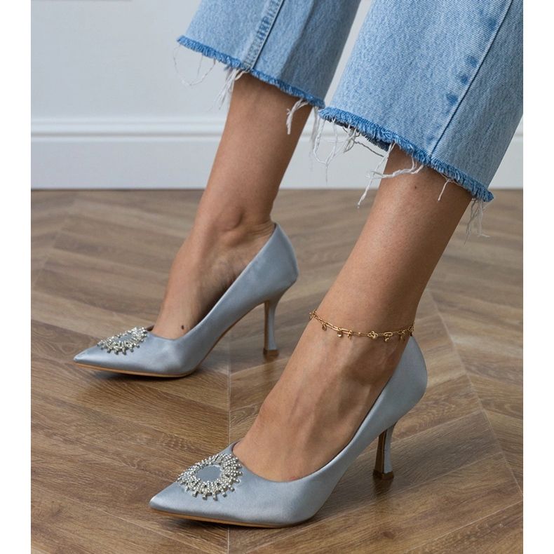 Hopea -satiinipumput zirkonilla 1