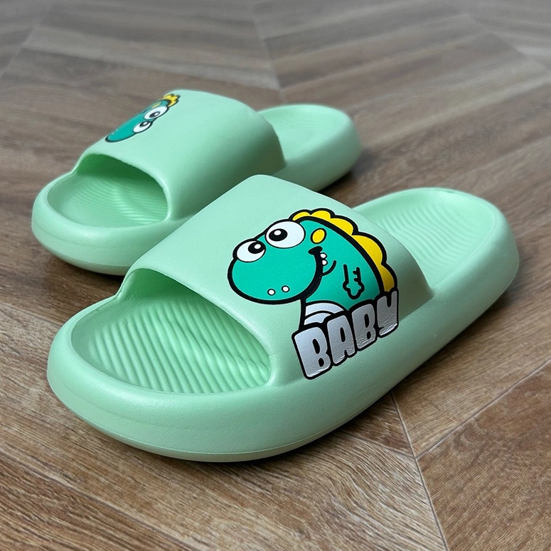 Vihreiden lasten flip flops painetulla vihreä 2