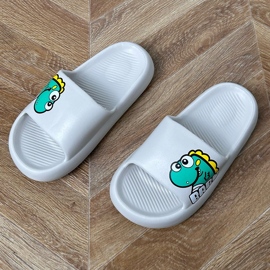 Harmaa lasten flip flops vauvatulostuksella 3