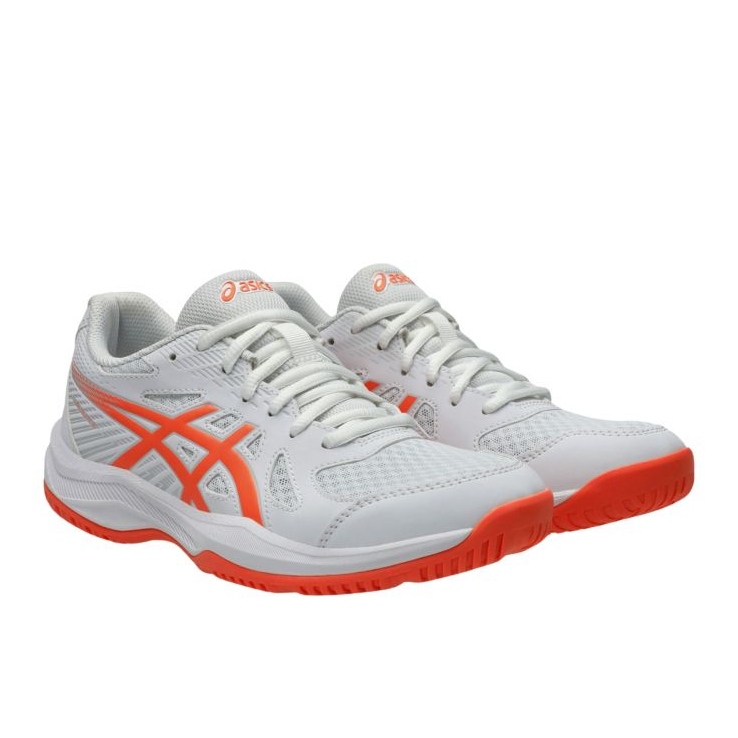 Asics Upcurt 6 1072A107 102 Lentopallokengät valkoinen 1