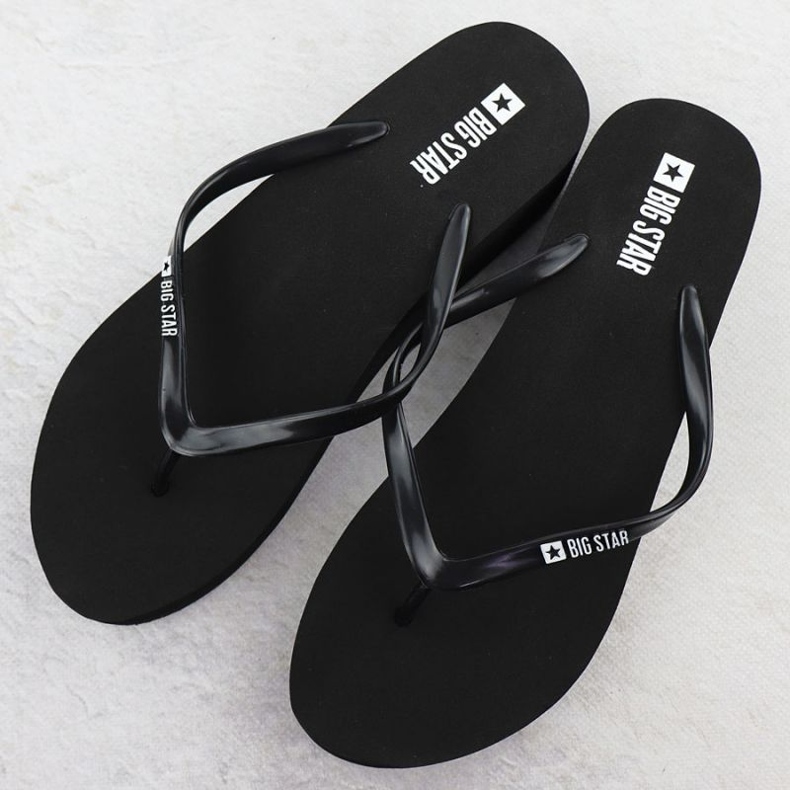 Big Star RR274A577 Flip -Flops musta 1