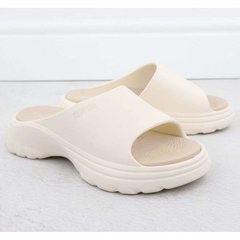 Naisten tossut Big Star RR274A579 Beige 1