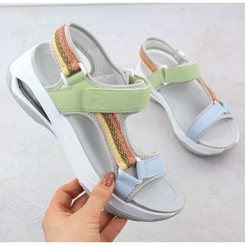 Naisten Rieker 3151-90 sandaalit sininen 1