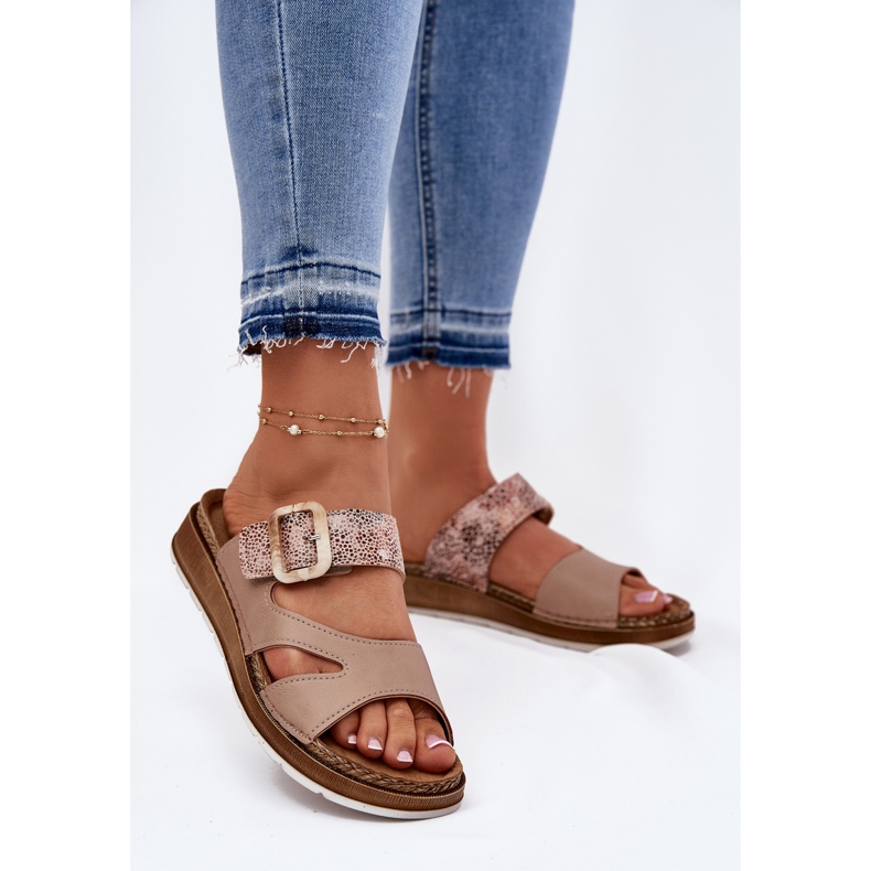 Kevyet naisten flopsit inblu gs000055 beige 2