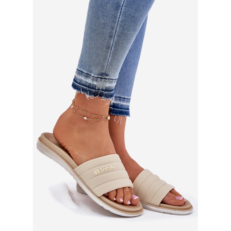 Naisten inblu sf000003 tohvelit beige 1