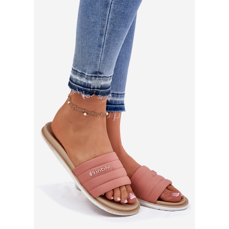 Naisten inblu sf000003 flip flops vaaleanpunainen 1