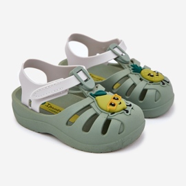 Tarranauha lasten sandaalit 83615 Ipanema Summer XIV Baby Green vihreä 1