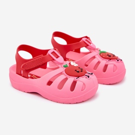 Tarranauha lasten sandaalit Fruit 83615 Ipanema Summer XIV Pink-Red vaaleanpunainen 1