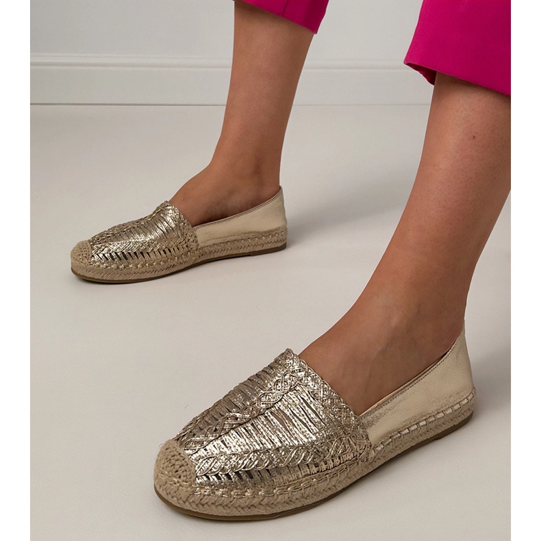 AVOKUUT ESPADRILLES POUNTIA kultainen 1