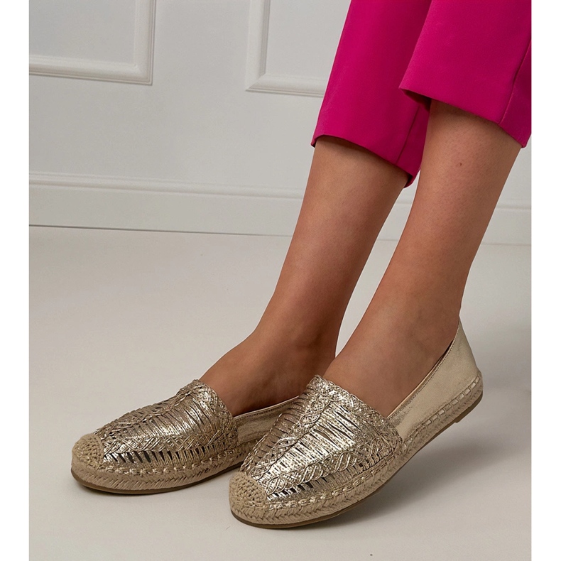 AVOKUUT ESPADRILLES POUNTIA kultainen 2