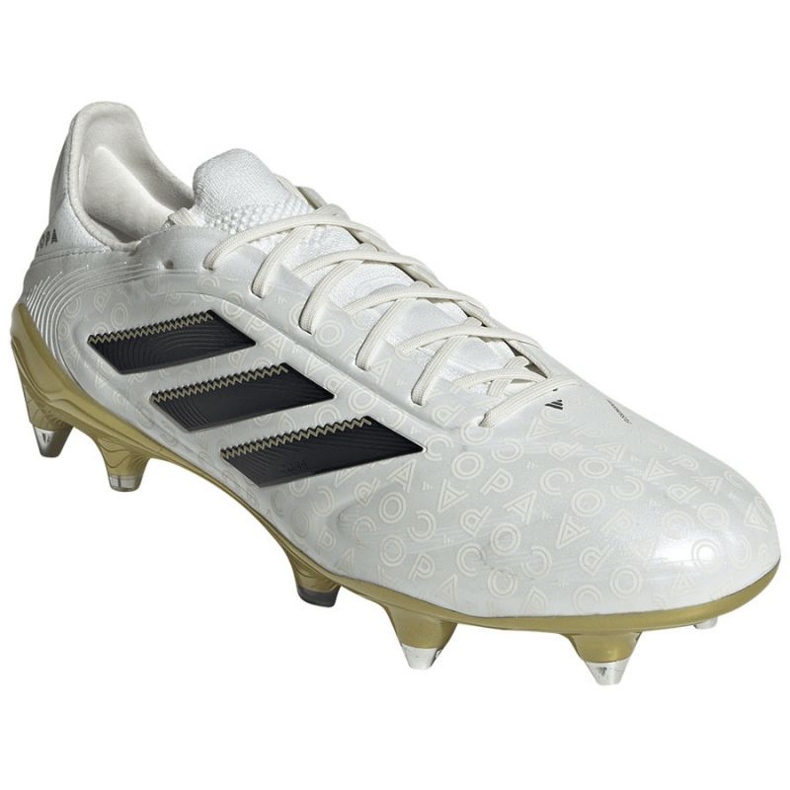 Adidas Copa Pure III Elite SG JQ1777 jalkapallokengät valkoinen 1